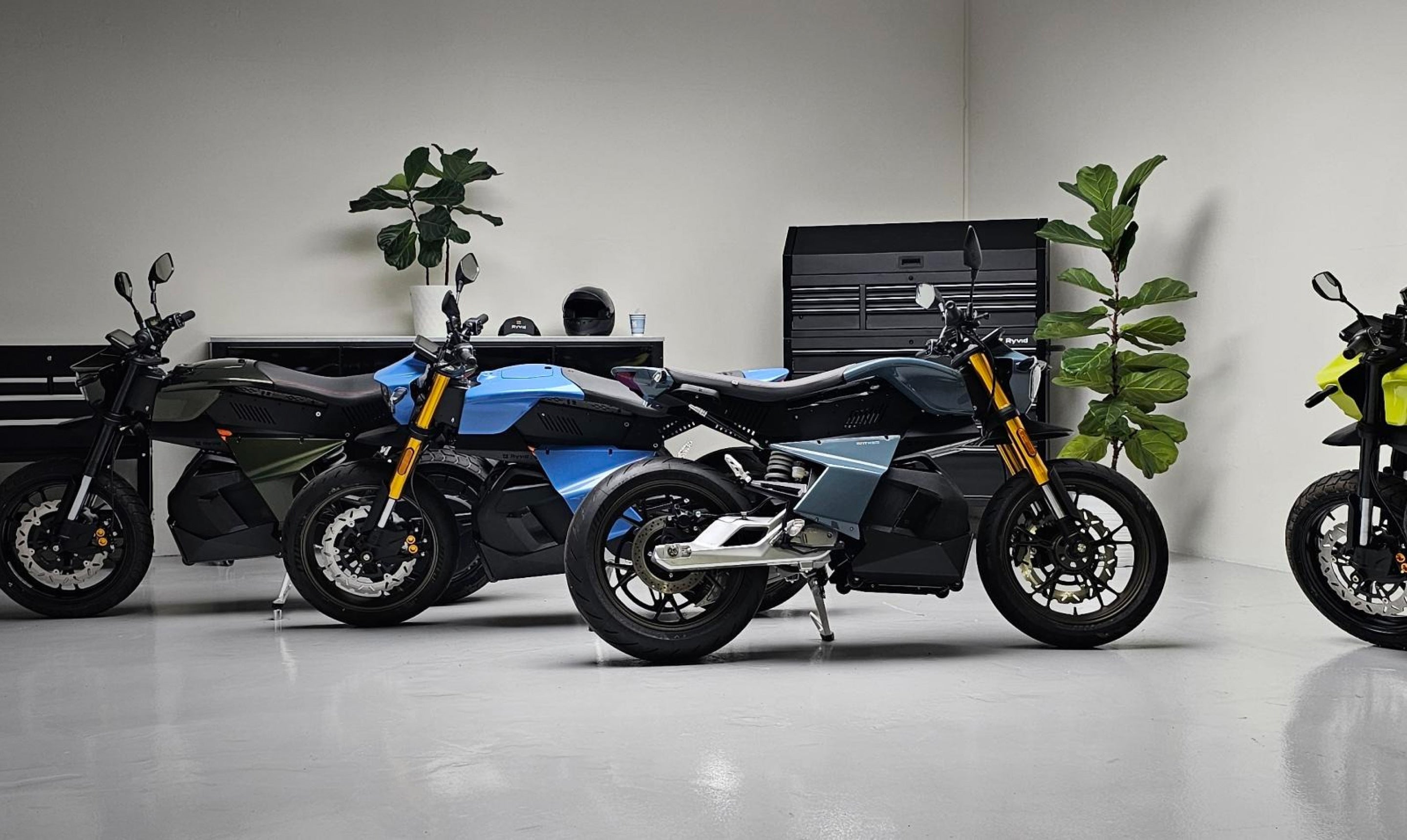 Ryvid electric motorcycle engineering documentation banner