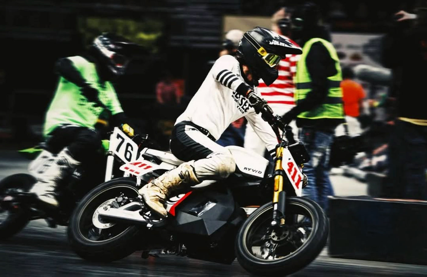 Ryvid electric motorcycle in real-world commercial fleet deployment