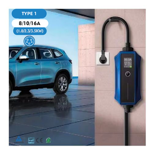 European Standard 3.5 KW Portable EV Charger