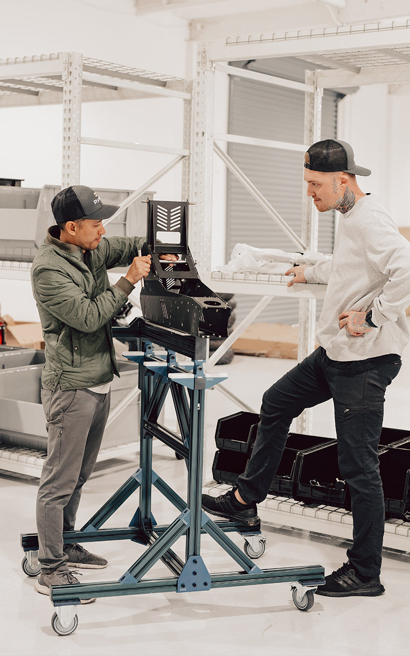 Ryvid manufacturing team in California facility