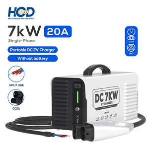 Car Portable DC Fast Charger 7kW CCS2 GBT