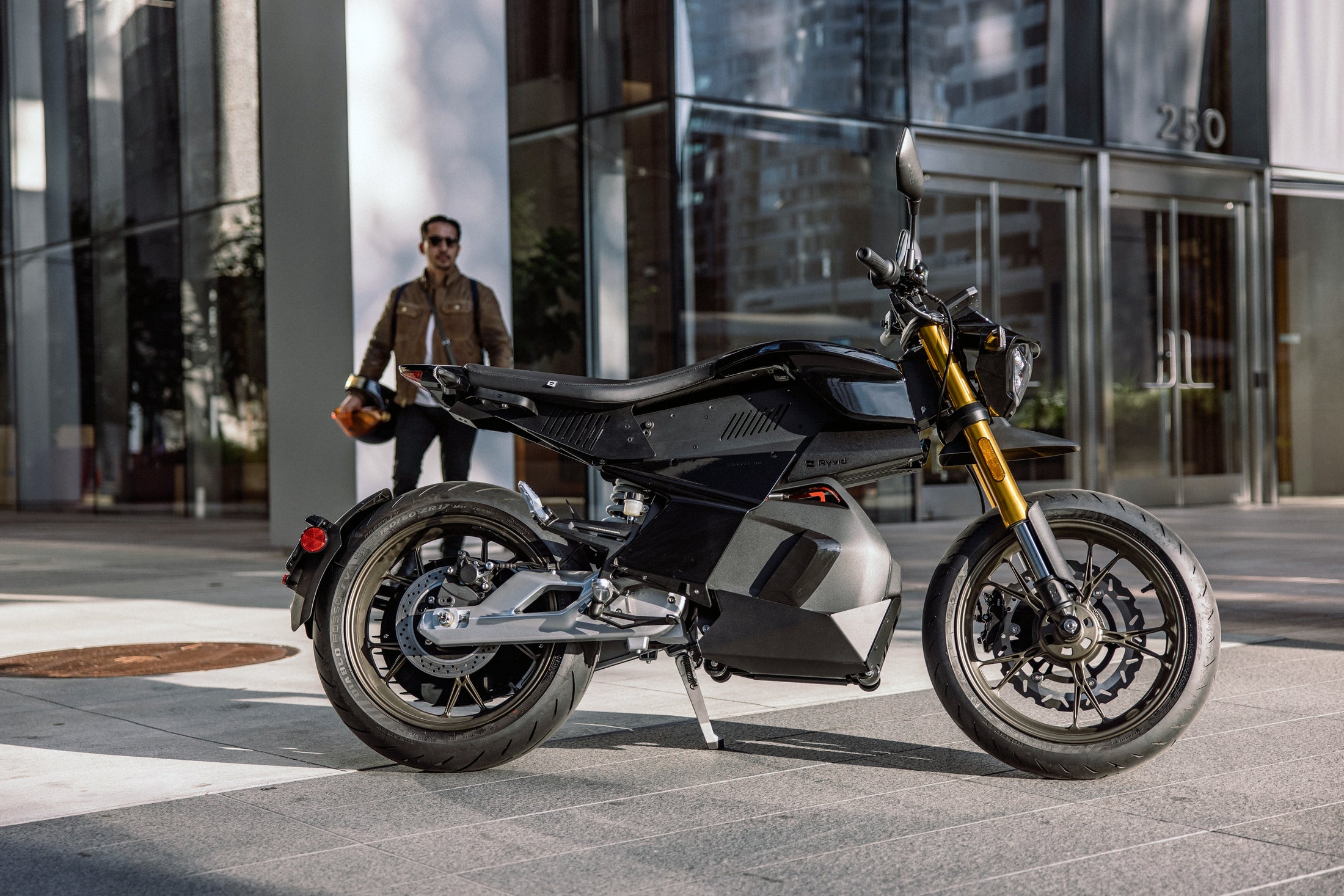 Ryvid Anthem certified pre-owned electric motorcycle